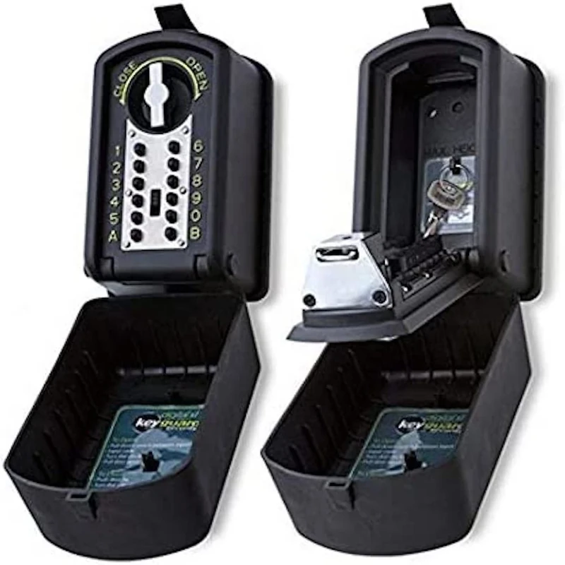 NRS Healthcare Keyguard Digital XL Key Safe - Wall Mounted, Police Approved, Outdoor Key Storage