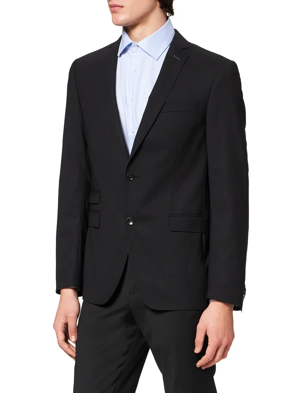 CARL GROSS Men's Finnegan SS Suit, Black (Black 90), 42