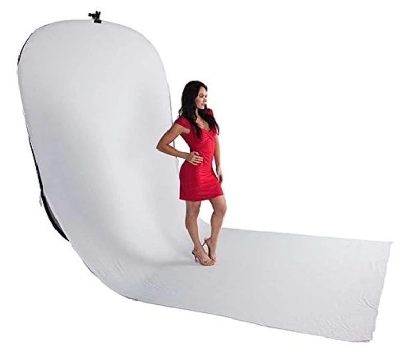 Bresser F002002 TR11 Foldable Background with Train BR 180 x 240 + 240 Black/White)