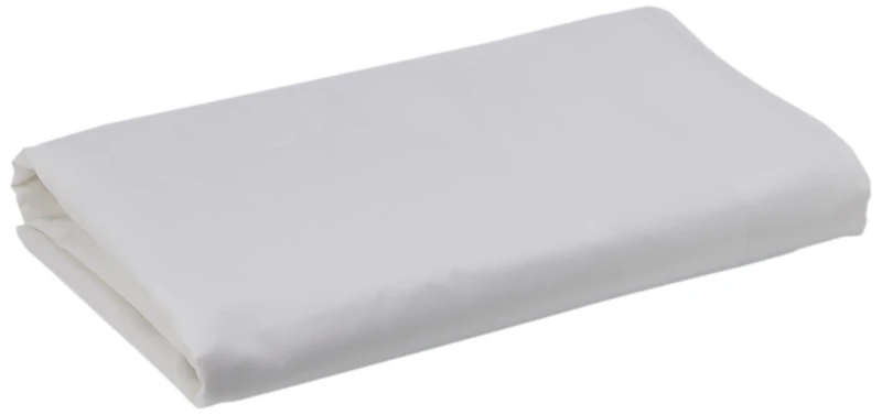 CALITEX Damask Tablecloth with Satin Band 150 x 300 cm White