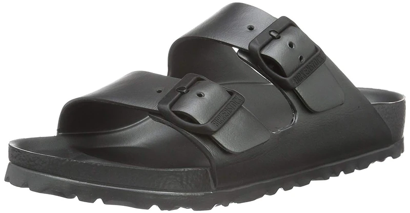 Birkenstock Women's Arizona EVA Slippers, Grey (Metallic Anthracite), 5 UK