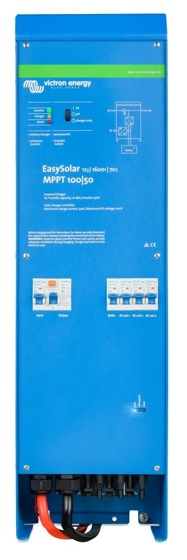 Victron Energy EasySolar 1600VA 12V 230V Inverter Charger MPPT
