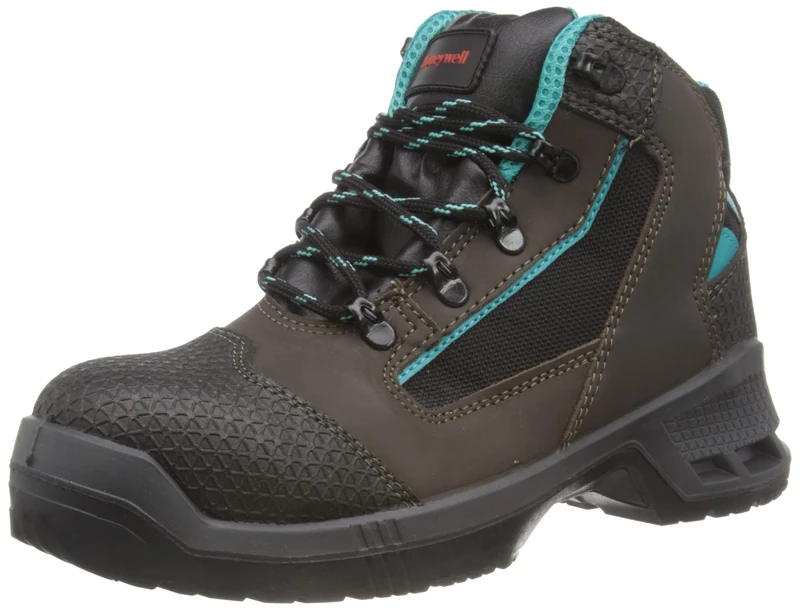 Honeywell 6246102 Bacou Cerata S3 HI CI SRC Industrial Safety Footwear, Water Resistant, 200J Spacium Toe Cap, Stainless Steel Anti-Puncture Sole, Size 41 (1 Pair)