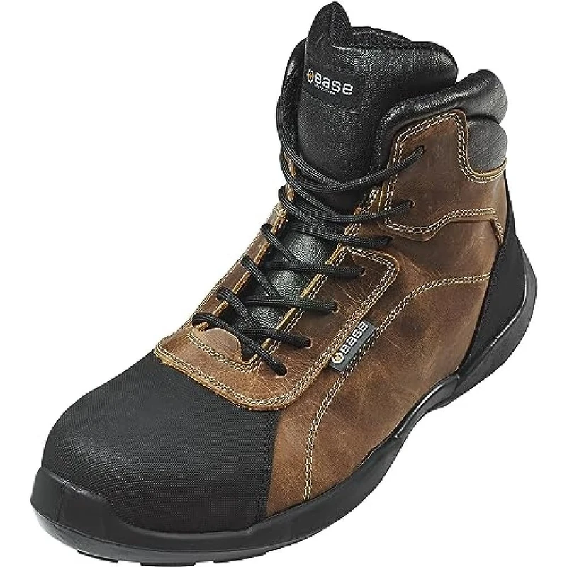 Base Protection B0610 Climb Safety Shoe Brown/Black, 45