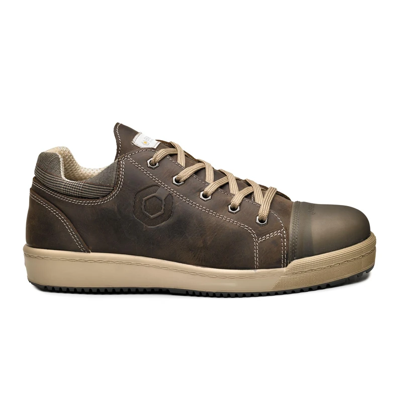 Base Protection B0240 Oak S3 Low Safety Shoe Brown/Beige, 44 - Image 1