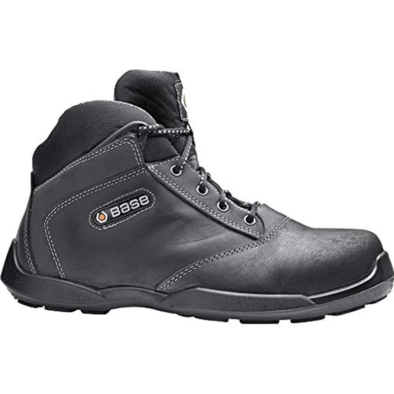 Base Protection B0653 Ace Safety Shoe Black/Grey, 38