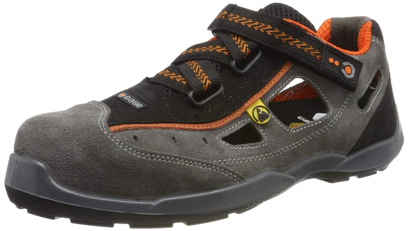Base Protection B0617 Climb Low Safety Shoe Grey/Orange, 36