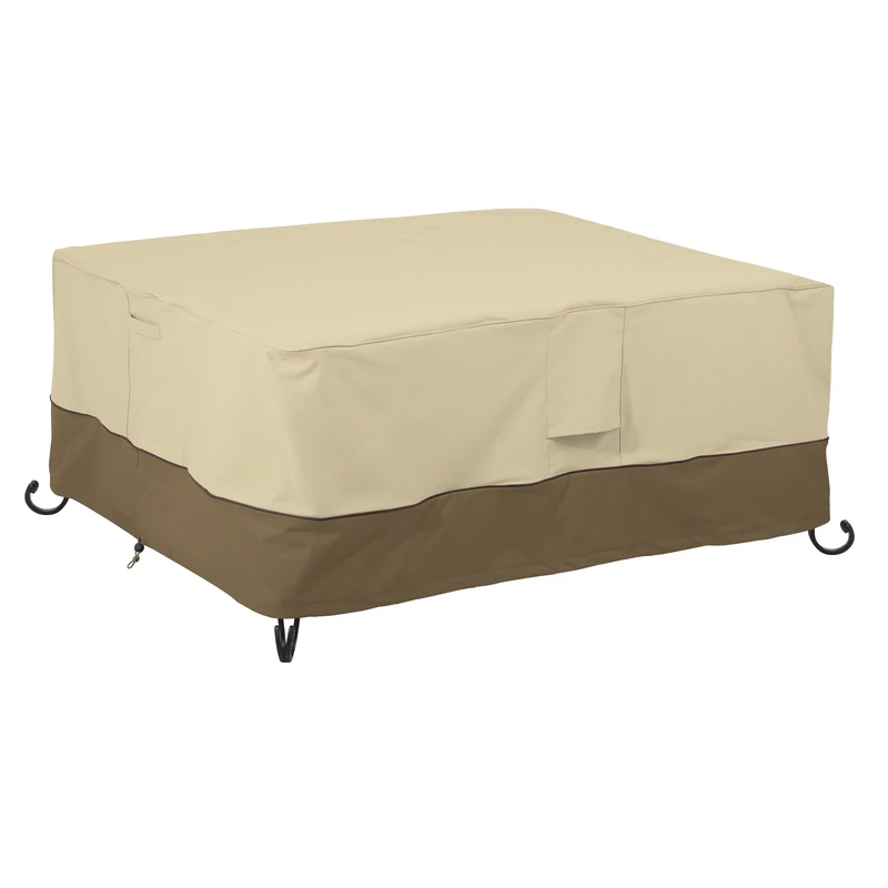 Classic Accessories Veranda 55-619-011501-00b FIRE PIT TABLE COVER – RECTANGULAR, 40 IN.