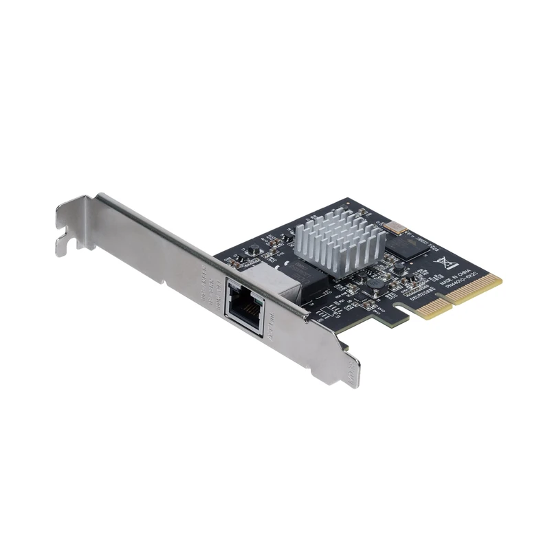 StarTech.com 1 Port PCI Express 10GBase-T / NBASE-T Ethernet Network Card - 5-Speed Network Support: 10G/5G/2.5G/1G/100Mbps - PCIe 2.0 x4 (ST10GSPEXNB)