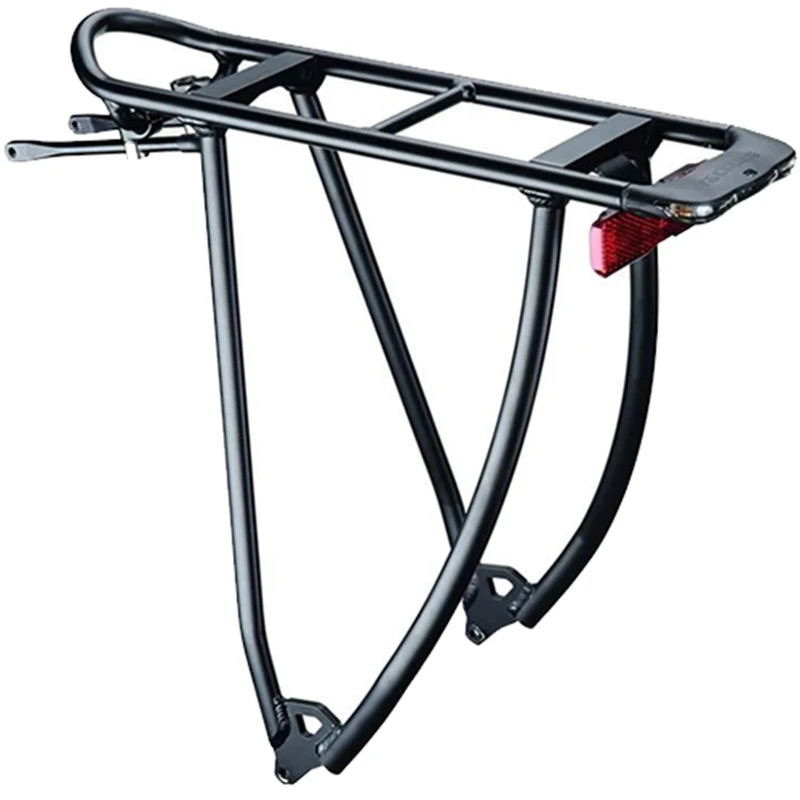 Racktime Shine Evo System Pannier Rack – Black, 45 x 25 x 20 cm