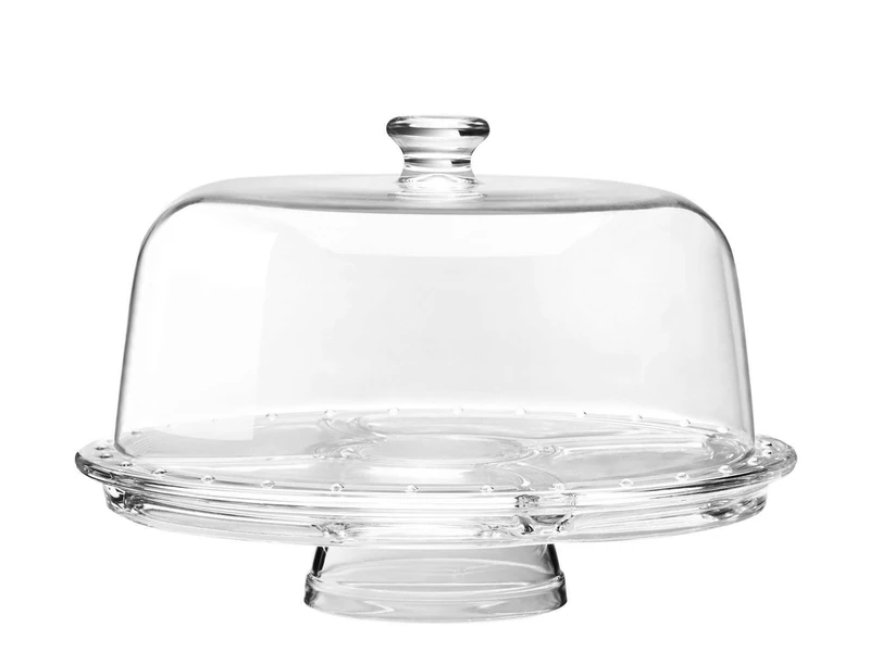 Borgonovo Set Tavola 6-In-1 Palladio Vetro Scatola, Transparent - Image 1