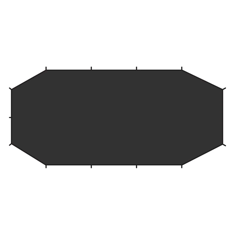 FJALLRAVEN F54740-550 Endurance 4 Footprint Black OneSize