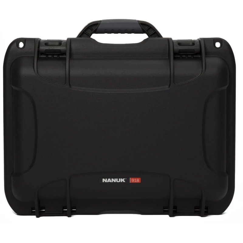 Nanuk 918 Waterproof Hard Carrying Case with Pick and Pluck Foam Insert - Polypropylene - Black