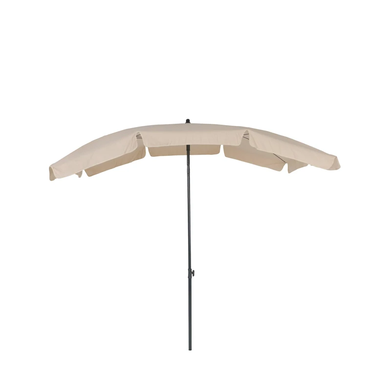 Greemotion Rectangular Garden Parasol - Beige-Sand UV-Protection