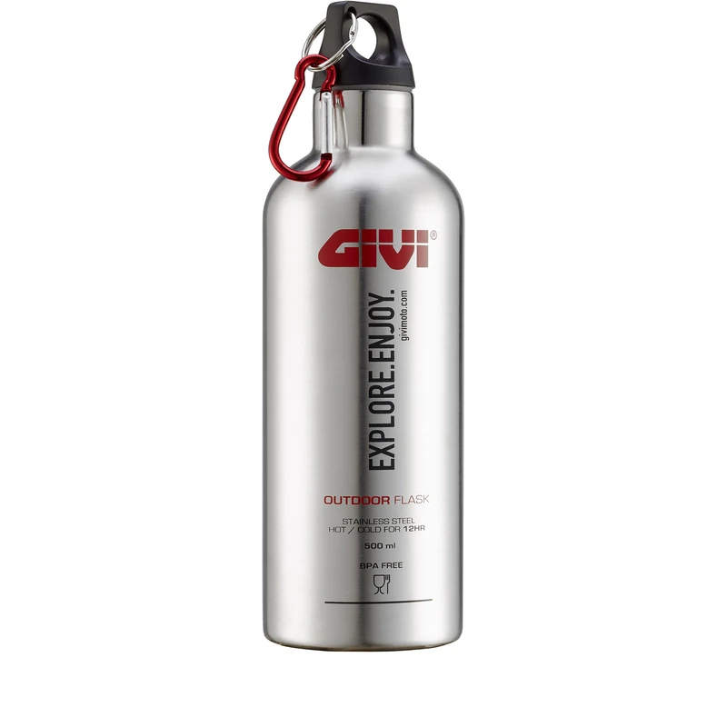 Givi Stainless-Steel Thermal Flask (STF500S) - Image 1