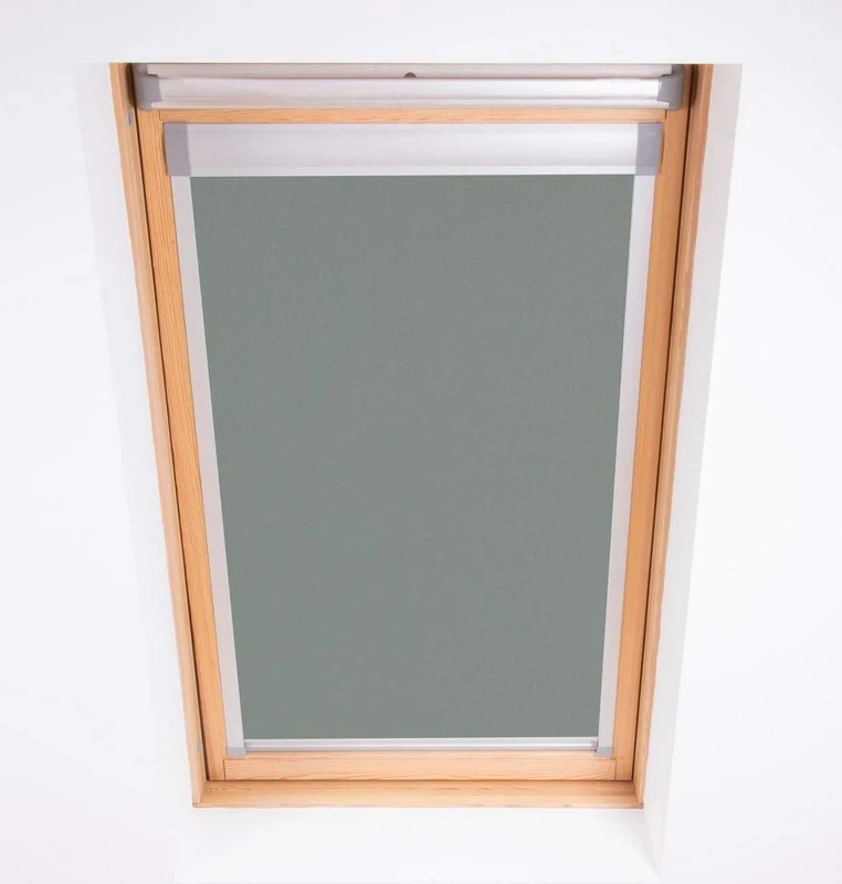 Bloc Skylight Blind for Velux Roof Windows Blockout, Pewter, CK06, 37W x 98H cm
