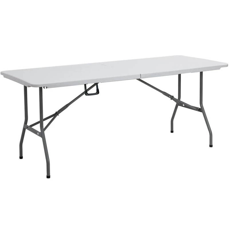 Home Vida 6ft Folding Table - Heavy Duty HDPE & Steel