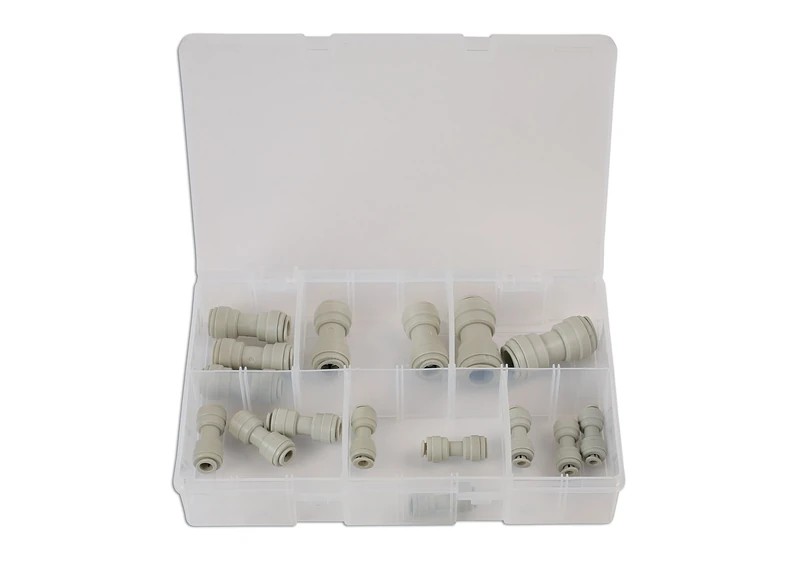 Connect 31898 Assorted Imperial Speedfit Couplings Box 16pc