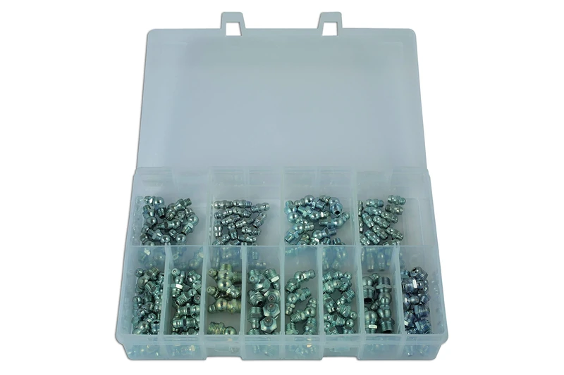 Connect 31842 Assorted Metric & Imperial Grease Nipples 130pc