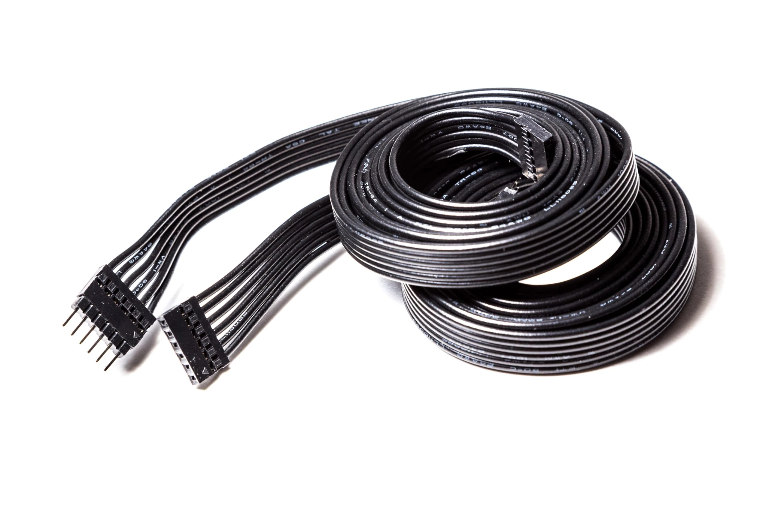 Litcessory Extension Cable for Philips Hue Lightstrip Plus (1m, 2 Pack, Black - STANDARD 6-PIN V3)