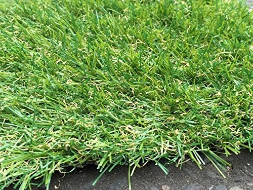 Berlin 26mm Pile Height Artificial Grass | Choose from 47 Sizes on this Listing | Cheap Natural & Realistic Looking Astro Garden Lawn | Sample of Cheap High Density Fake Turf