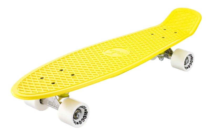 Ridge Skateboards Pastel Range UK Manufactured Nickel Complete Skateboard 27 inch