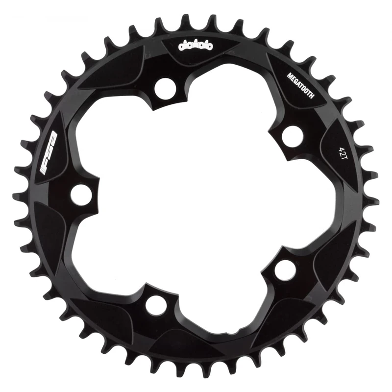 Fsa Mega Tooth CX V14 Chain Ring - Black, Size 110 x 42T