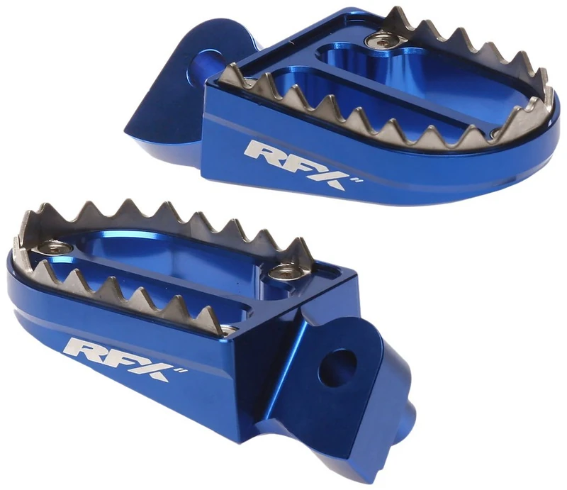 RFX Pro Series 2 Footrests (Blue) Yamaha YZ65 18-23 YZ85 02-23 YZ/YZF 125-450 99-23 Gas Gas EC 98>