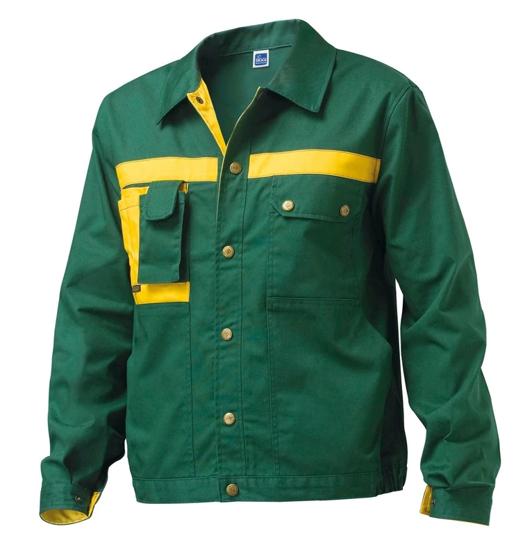 Siggi Group Danube Chef's Jacket, green, XXL - Image 1