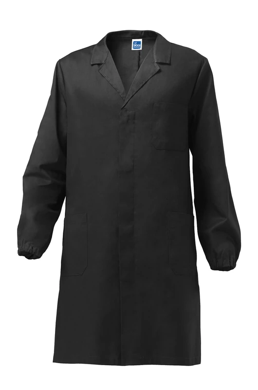 Siggi Group Unisex's Stelvio Coat Shirt, Black, 48