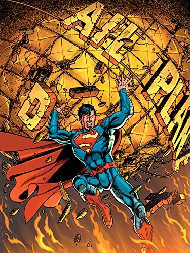 DC Comics Superman "Daily Planet" Canvas Prints, Multi-Colour, 60 X 80 cm