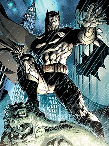 DC Comics Batman "Storm" Canvas Prints, Multi-Colour, 60 X 80 cm