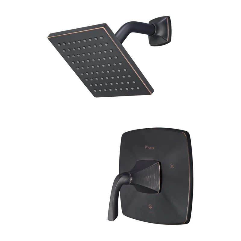 PFISTER LG897BSY LG89-7BSY Bronson 1-Handle Shower Only Trim in Tuscan Bronze, 2-Hole