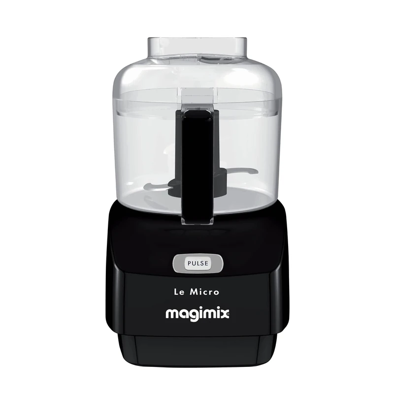 Magimix Le Micro Mini Chopper | Ultra Compact | Multifunctional | Black | 18113 - Image 1