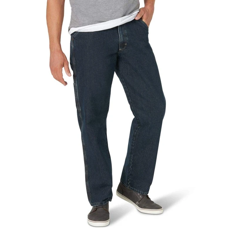 Wrangler Authentics Men's Carpenter Jean经典木工牛仔裤클래식 카펜터 진clásico Carpintero Jeanجينز كلاسيك كاربنترbig & Tall Classic Zimmermannjeans, Storm, 48W x 30L - Image 1