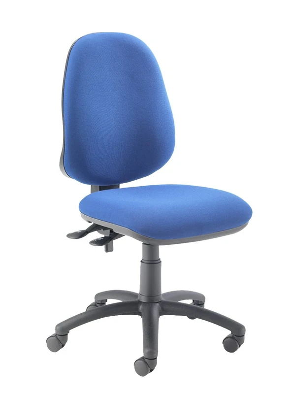 Office Hippo High Back Desk Chair, Ergonomic Office Chair For Home & Office With Height Adjustable Seat & Backrest, Lumbar Support For Extra Comfort, Computer Chair - Royal Blue