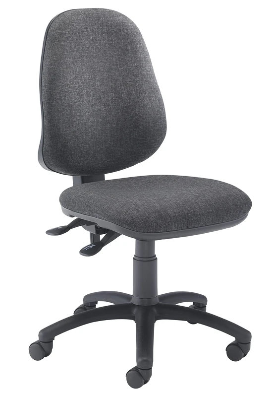 Office Hippo High Back Desk Chair, Ergonomic Office Chair For Home & Office With Height Adjustable Seat & Backrest, Lumbar Support For Extra Comfort, Computer Chair - Charcoal Grey