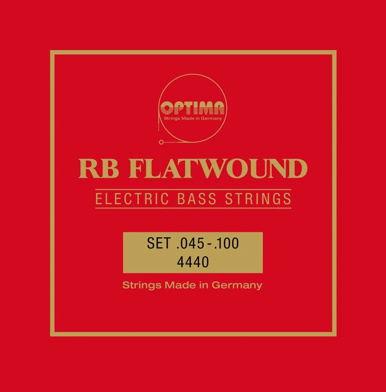Optima Electric Bass Strings 4440 RB Rickenbacker flatwound Set 4-str. 4440.L