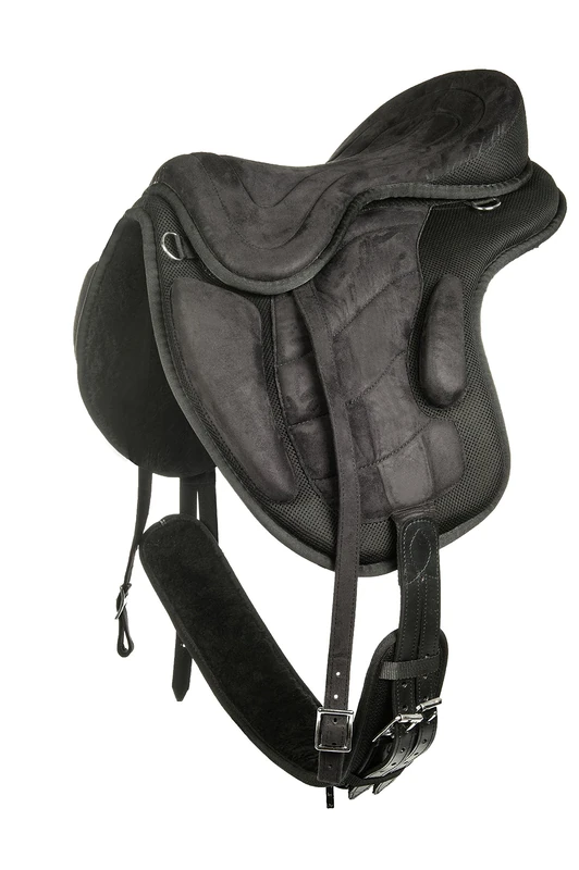 HKM 573881 Baumloser Saddle, Black, L
