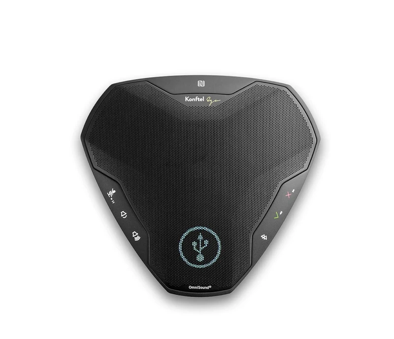 Konftel Ego Portable Conference Speakerphone (USB/Bluetooth) Skype for Business/Mobile Music Speaker
