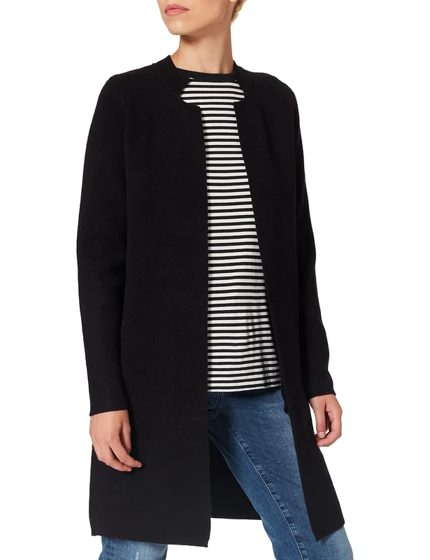 Morgan 162-mblock.m Women's Cardigan Jumper, Black, UK 4