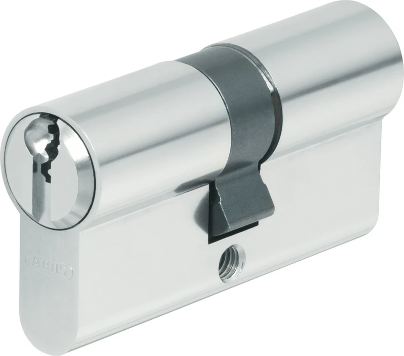 ABUS Profile Cylinder Lock with Security Card, XP10NM, Silver, 59767