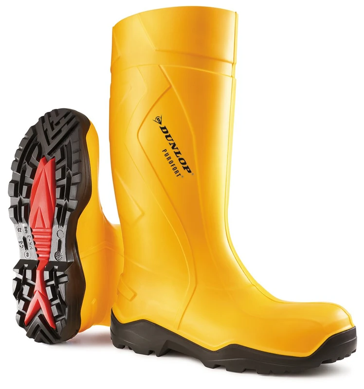 DUNLOP PUROFORT+FULL SAFETY YELLOW 05 - Image 1