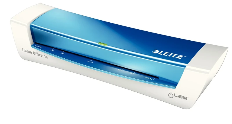 Leitz 73681036 iLam A4 Laminator, Ideal for Home Office, iLam - Metallic Blue