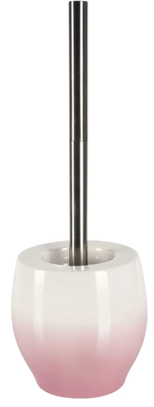 Spirella Bali Gradient Toilet Brush, Rose/White