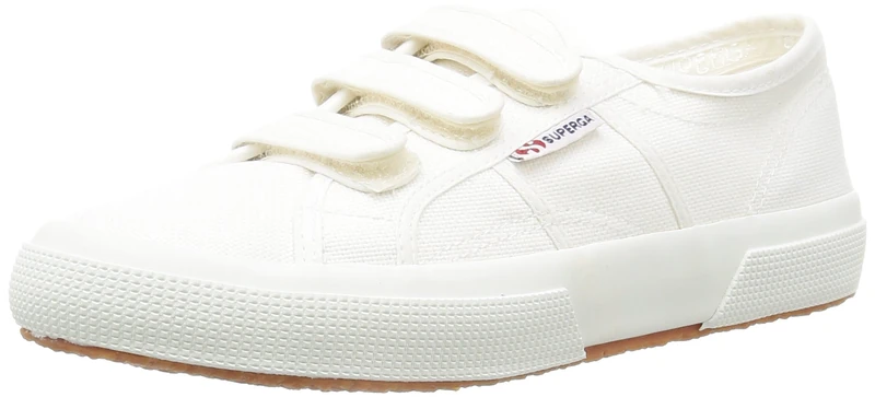 Superga S00BN20 Unisex Adults’ Gymnastics Shoes, White (White 901), 2.5 UK