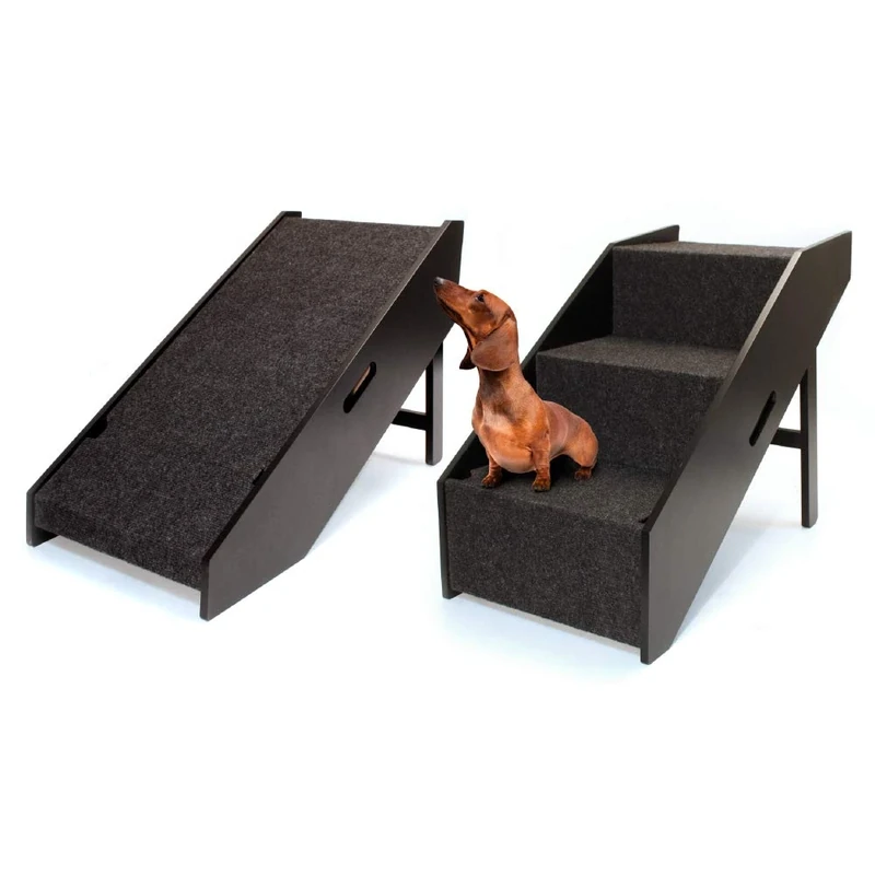 Croci FLIP STEPS - Safety ramp for dogs, Stairs for animals, Dimensions 50 x 43 cm for dogs up to 27 kg