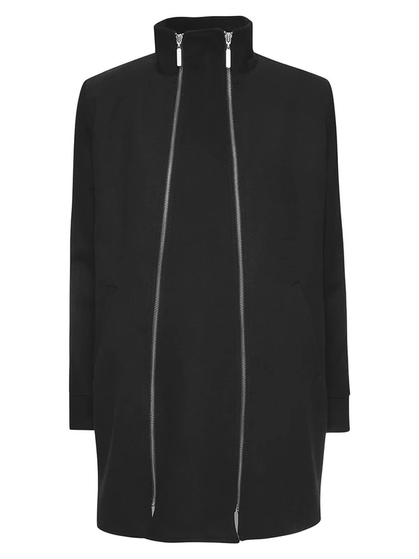 bellybutton Women's Mantel 1/1 Arm Coat, Schwarz (Stretch Limo|Black 1390), 12