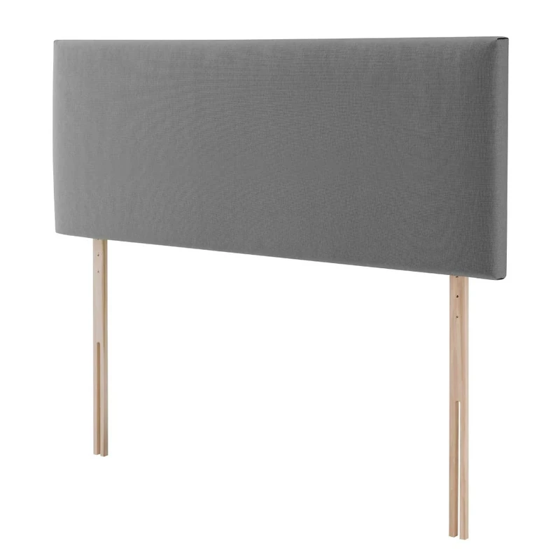 Silentnight Paris Upholstered Headboard, Slate Grey Fabric, Single