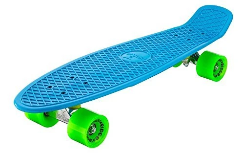 Complete Ridge Skateboards Big Brother Mini Nickel Cruiser With Big 70MM Wheels, UK made